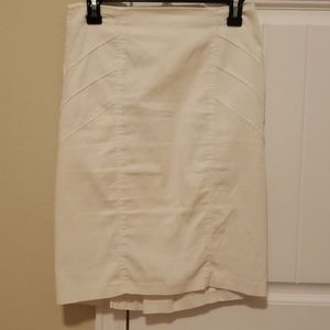 White Pencil Skirt